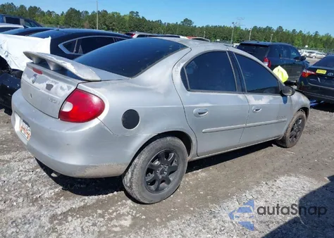 2000 Dodge Neon Highline из США, поврежденный, VIN 1B3ES46C8YD725604